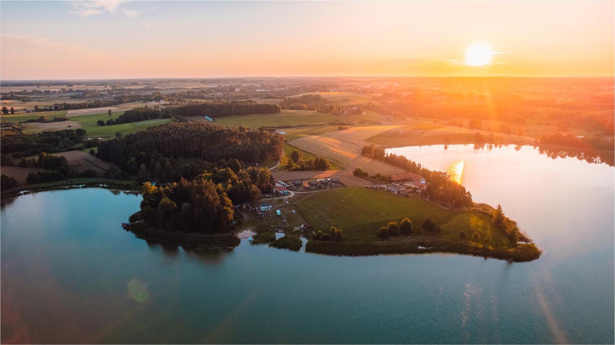 Domki Nad Jeziorem - Zalesie 7D Zalesie (Olsztyn) Экстерьер фото