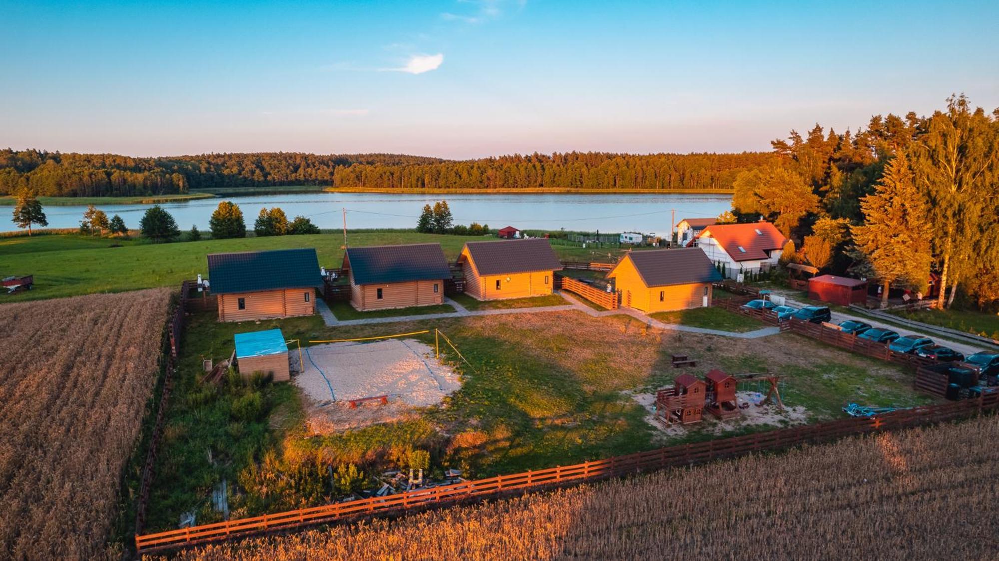 Domki Nad Jeziorem - Zalesie 7D Zalesie (Olsztyn) Экстерьер фото